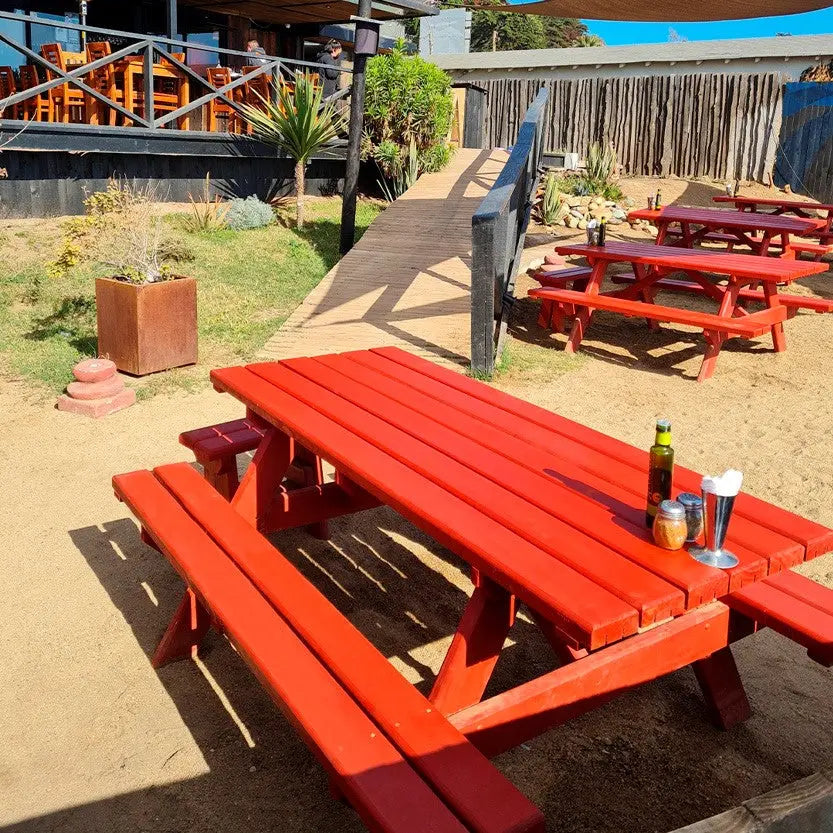 Restaurant Seating and Tables protected with Country Colour - Osmo Canada Store