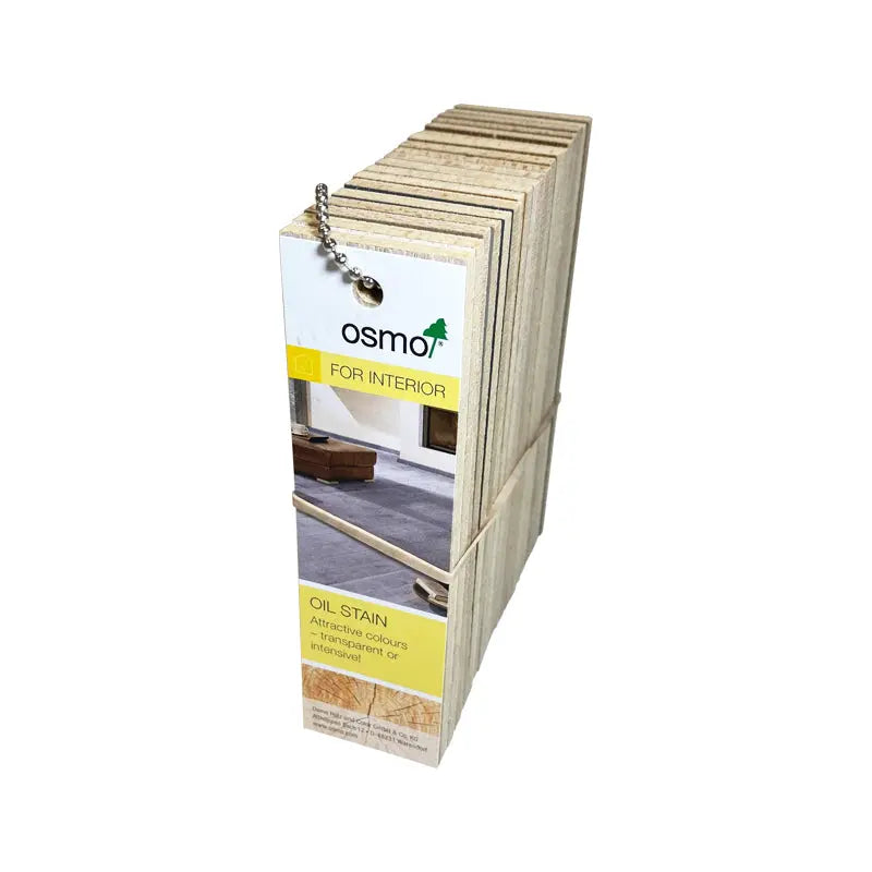 Oil Stain Sample Chain - Osmo Canada Store