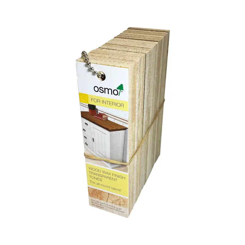 Wood Wax Finish Transparent Sample Chain - Osmo Canada Store